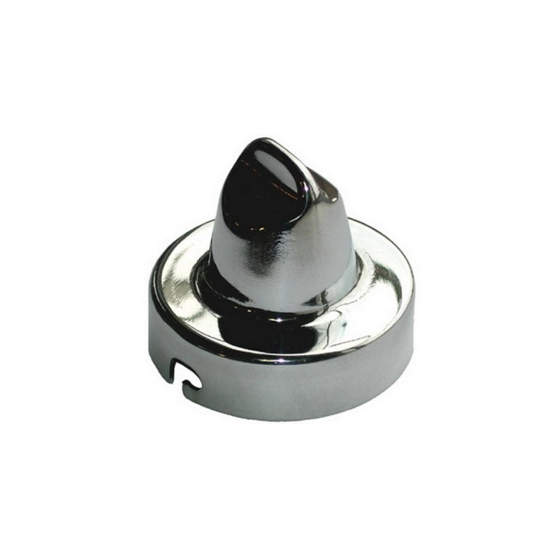 Chromed cap on gearbox