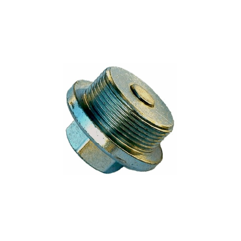 Oil drain plug magnetic
