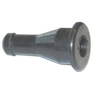 Rubber spout for brake fluid reservoir