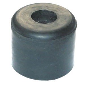 Rubber buffer for spare wheel
