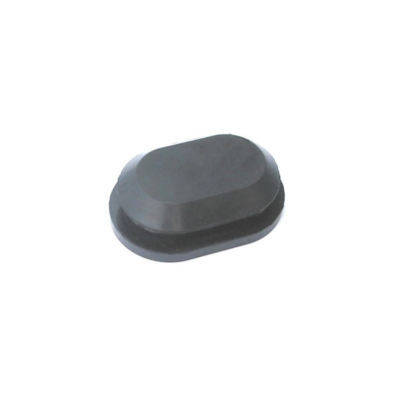 Rubber plug for body oval
