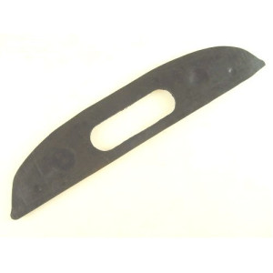 Rubber pad for licence plate lamp
