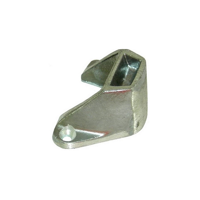 Schließplatte für Kofferraumschloß Aluminium