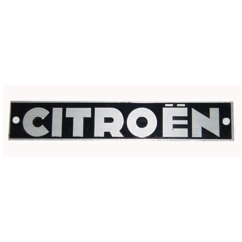 Emblema Citroen para paragolpes tras.