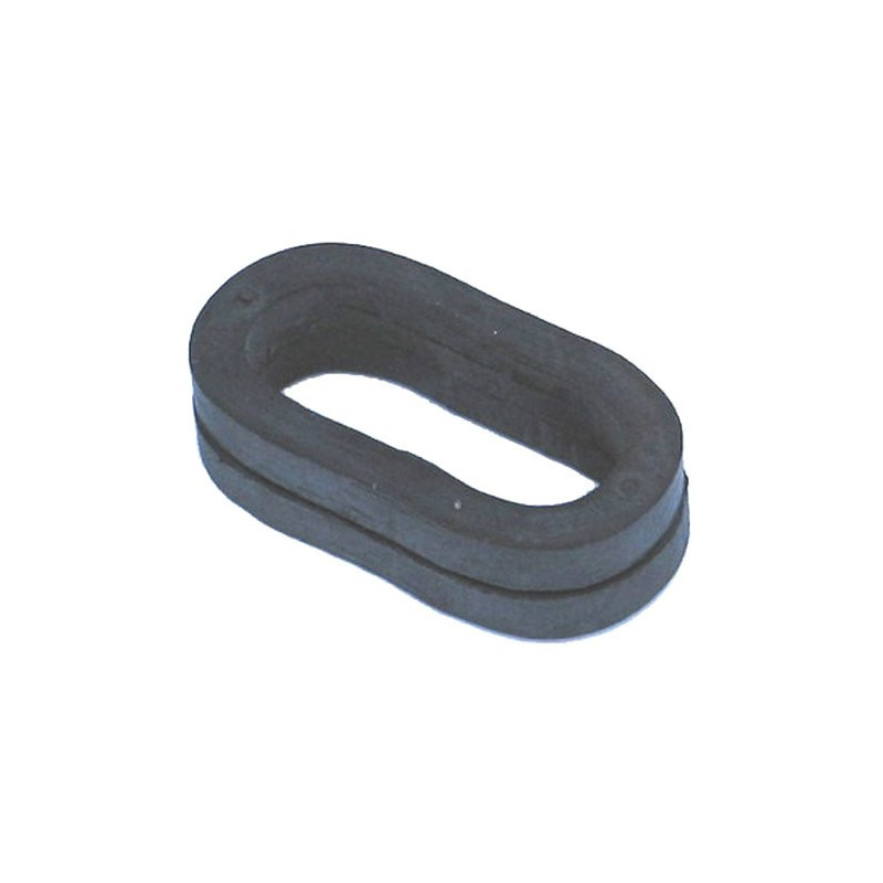 Rubber sleeve for petrol pipe in rear wing