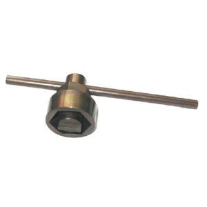 Adjusting spanner for rear axle