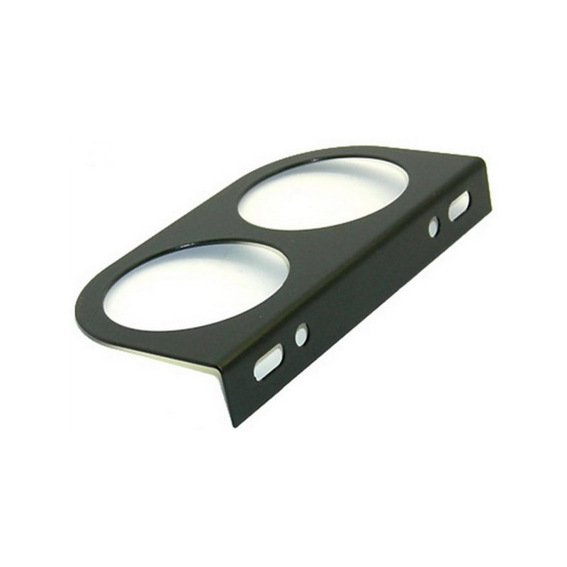 Mounting plate for 2 gauges