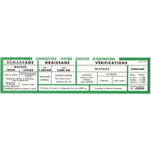 Adesivo per coperchio cassetto portaoggetti