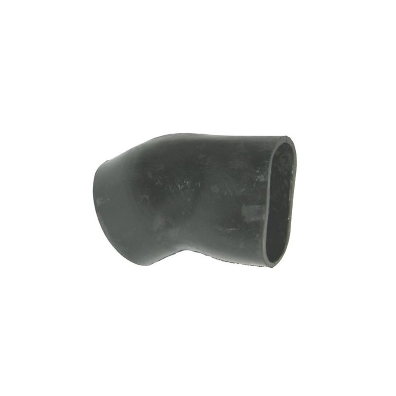 Angled connector for heater tube