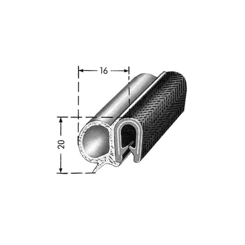 Gasket between windscreen and body, improved version