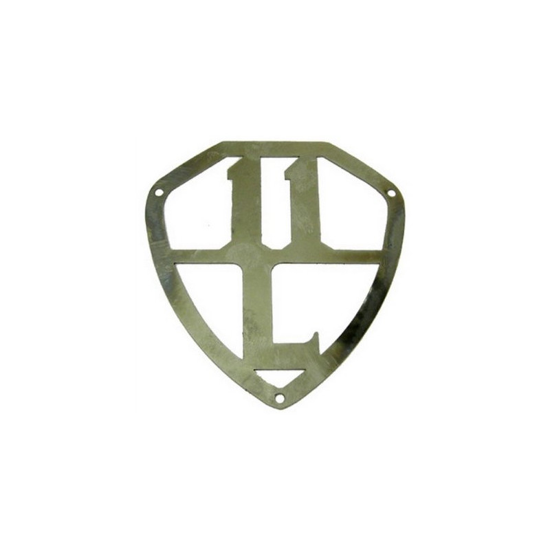 Emblem für Kofferraumdeckel inox