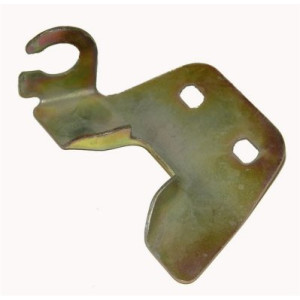 Locking plate for bonnet catch