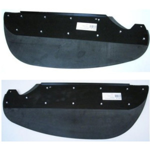 Front mudflaps, pair