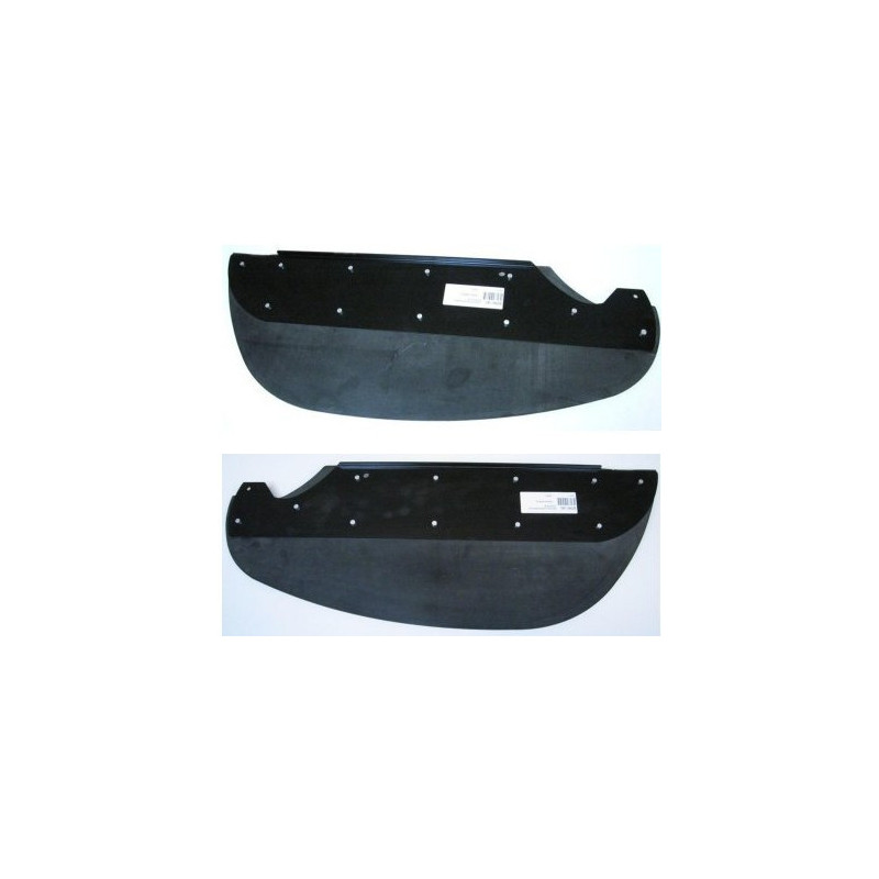Front mudflaps, pair