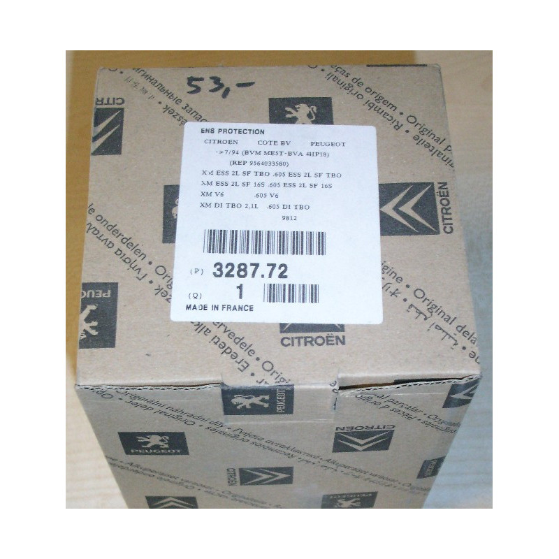 Dustcover gearbox side original