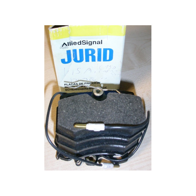 Pastillas de freno del.  Jurid 571320D