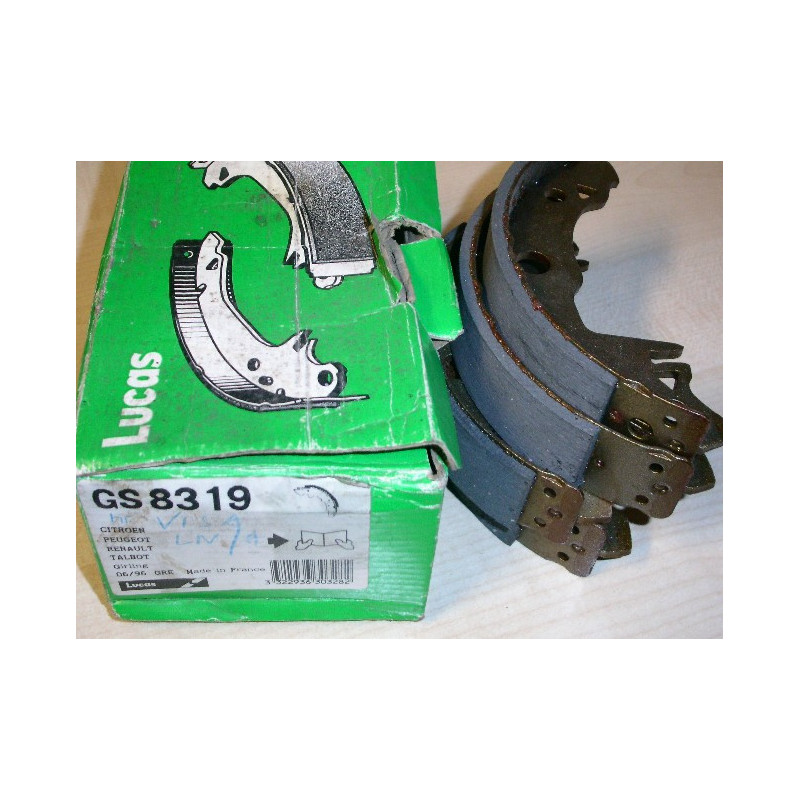 Rear brake shoes