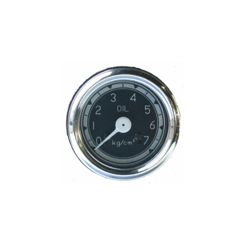 Oil pressure indicator black