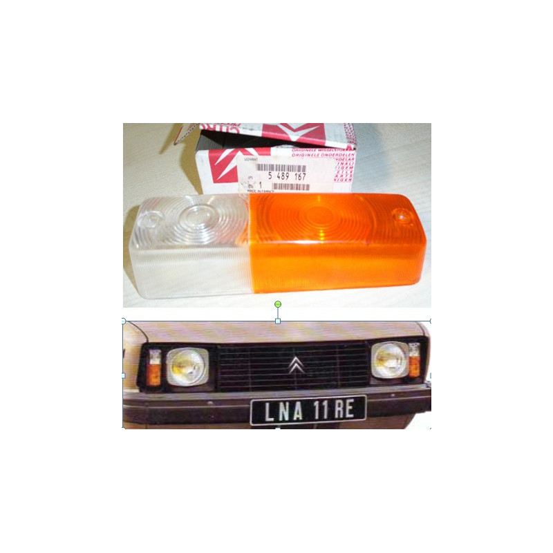 Tapa para luz direccional - luz de posición izq/der LN/LNA  original Citroen