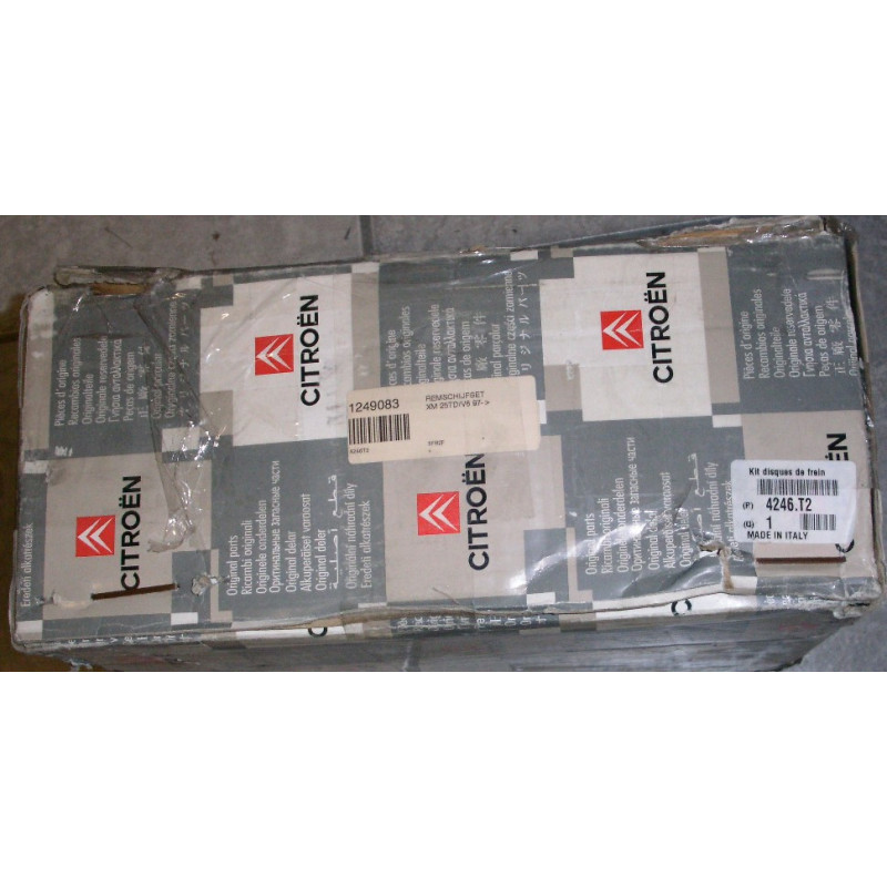 Par de discos de freno del. XM 25TD/V6 97- original