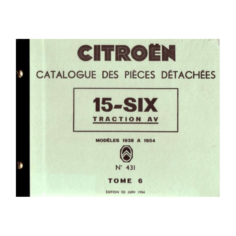 Catalogo de repuestos en Frances