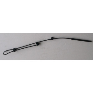 Washerjet on front wiper arm