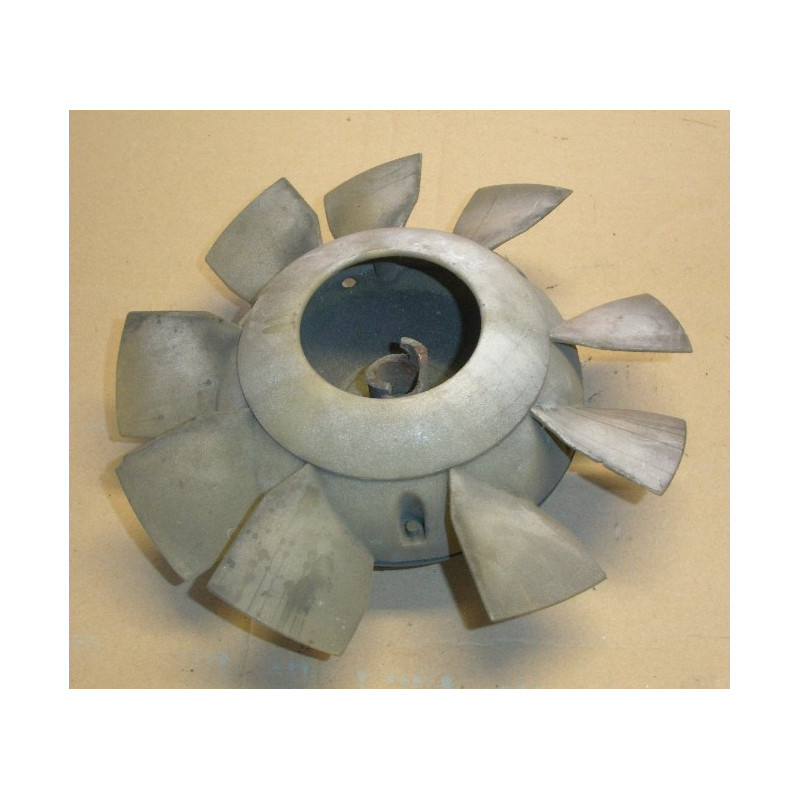 Polea con ventilador usada