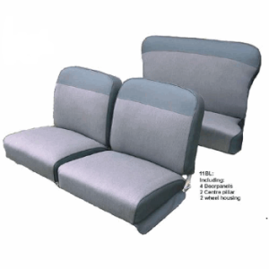 Set of seat covers + set of door covers
