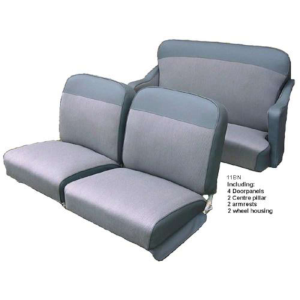 Set of seat covers + set of door covers