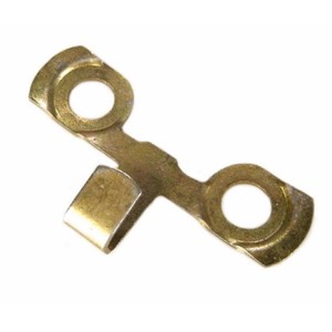Securing plate for excentric nut