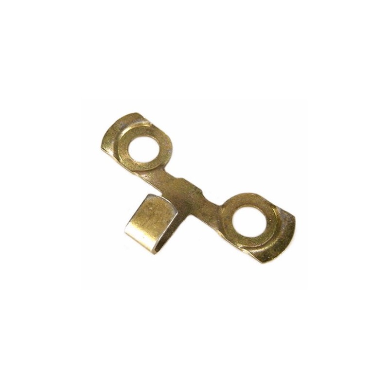 Securing plate for excentric nut