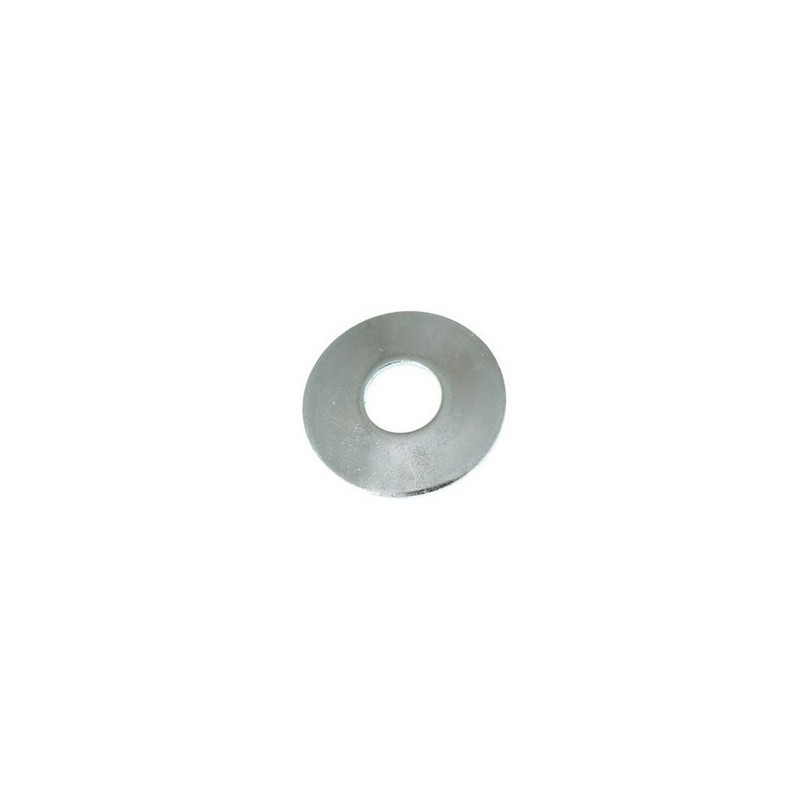 Brake shoes centering cam axle washer