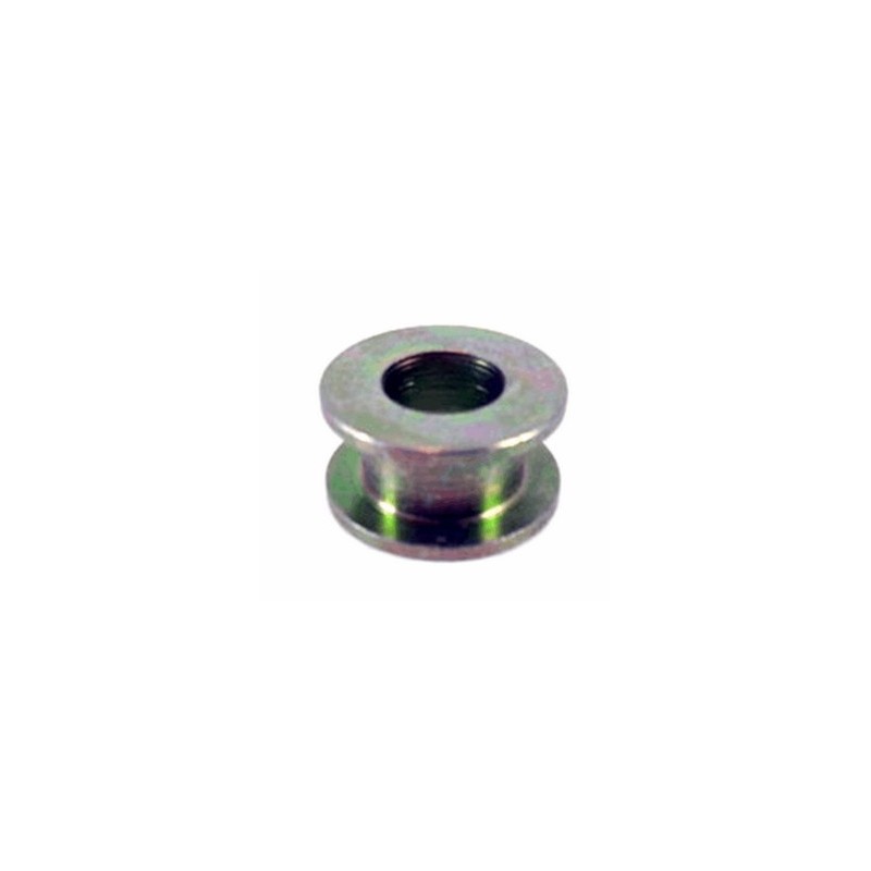 Brake shoe centering cam axle spacer ring