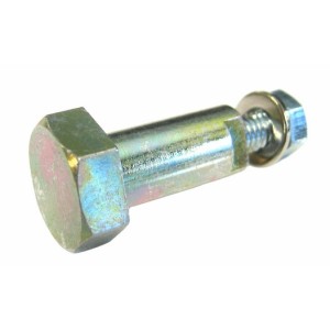 Axle for centering cam brake shoes