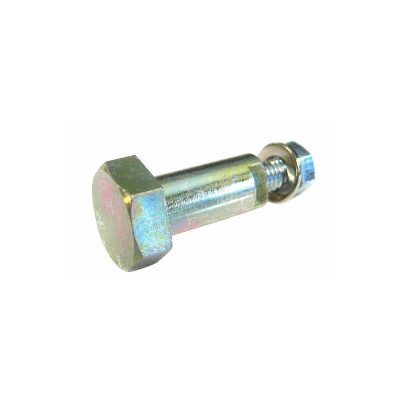 Axle for centering cam brake shoes