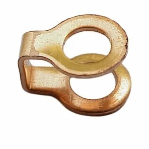 Double copper washer for oil feed line M7