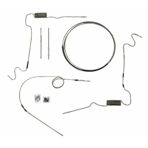 Complete non-corroding brake pipe set DOT