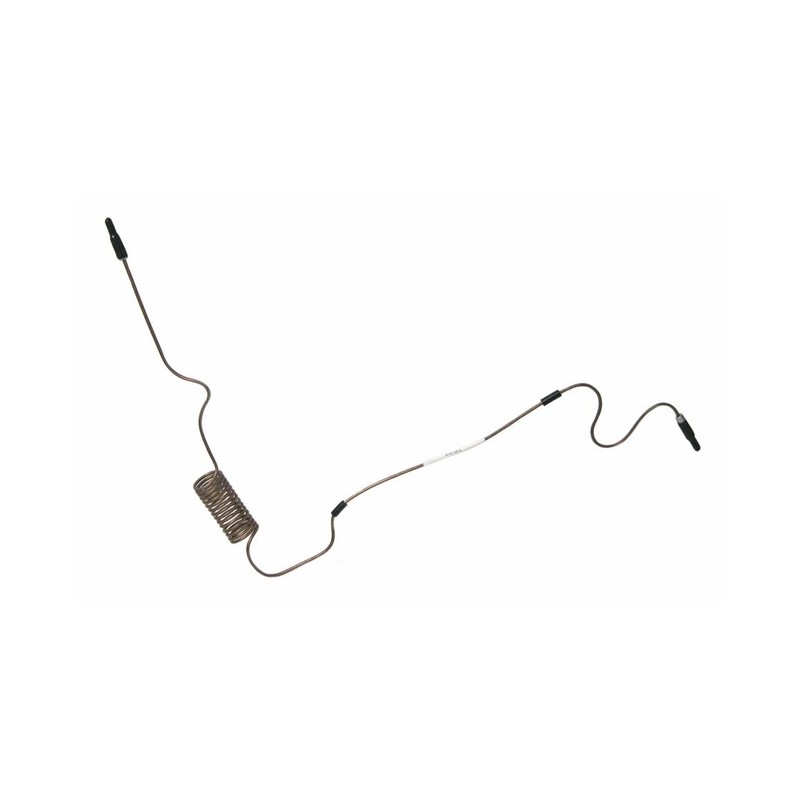 Tubo de freno trasero der. inox.