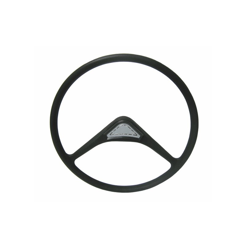 Two spoke steering wheel