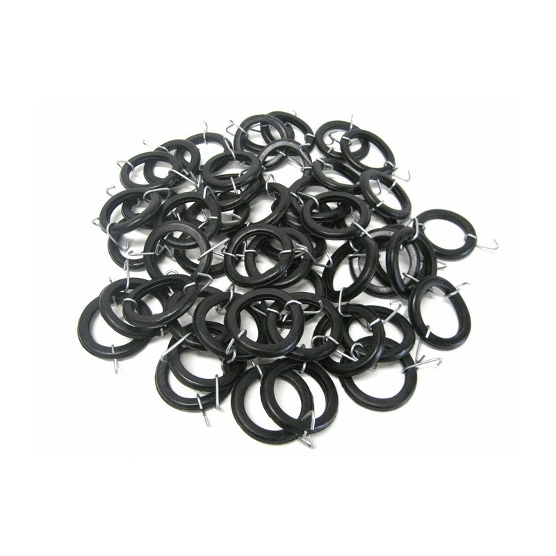 Set di n. 50 elastici per 1 sedile, con ganci