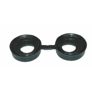 Double gasket for pushrod guide tubes