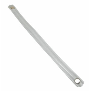 Fixing strap for hood at the rear, grey, 1 piece