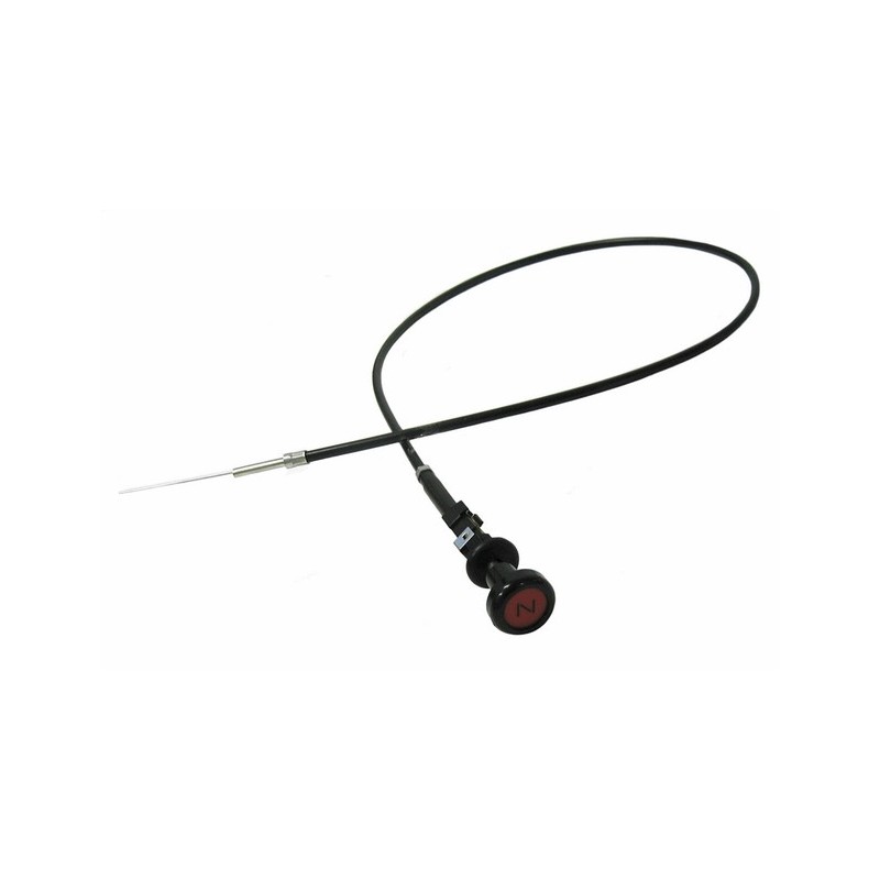 Choke cable with LED light