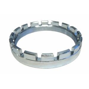 Nut for suspension arm bearing