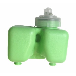 Brake fluid container for LHM