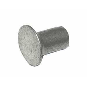 Rivet for fixing the sterring rack guide ring