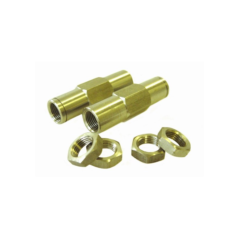 Manicotto di regolazione per barra sterzo, inox, 1 coppia