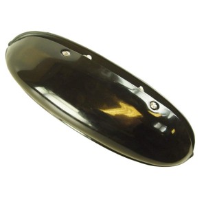 Licence plate lamp black