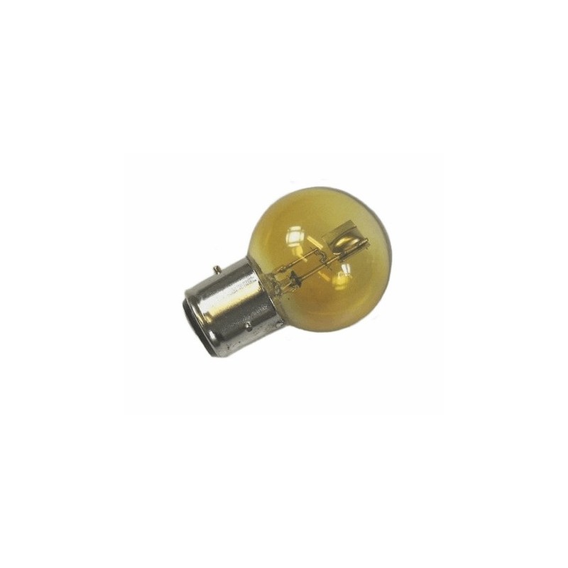 Bombilla 6V 40/45 W amarilla con 3 clavijas