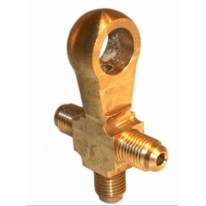 Connector for brake pipes